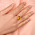 Gorgeous 7ct SUN Citrine & 40 pcs. Diamonds Ring