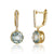 Alluring 3.21ct Green Amethyst & Diamond Earrings