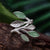 Handmade Aventurine Botanical Design Ring