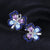 Luxury Amethyst, Sky Blue Topaz and Spinel Butterfly Clip Earrings