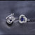 Luxury Sapphire Sterling Silver Earrings