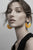 Vintage Exaggerated CD Earrings