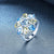 Sky Blue Topaz & Peridot Sterling Silver Ring