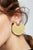 Vintage Large Circle Earrings