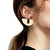 Vintage Semi Circle Earrings