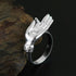 Sterling Silver Handmade "Buddha's Hand" Ring