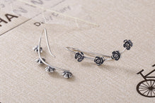 Dazzling Daisy Flowers Long Drop Earrings