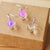 Handmade Sassy Flower Earrings