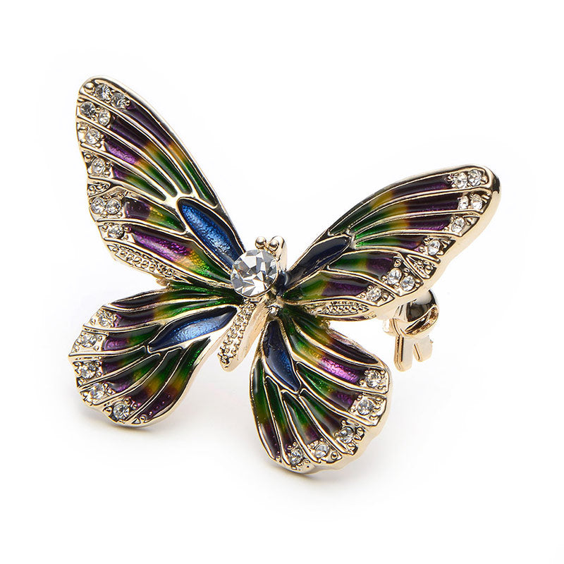 Enamel Butterfly Brooch – Vintage Creators