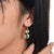 Glamorous 12.85ct Green Light Amethyst Earrings
