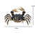 Black Crab Brooch
