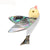 Fashion Dove Bird Brooch Natural Shell