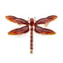 Colored Dragonfly Brooch