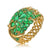 Mesmerizing 5.55ct Emerald Gold Ring