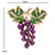 Purple Grape Brooch