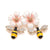 Flower Bee Brooch
