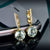 Alluring 3.21ct Green Amethyst & Diamond Earrings