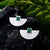 Handmade Silver Sterling Stud Earrings with Natural Aventurine Stone
